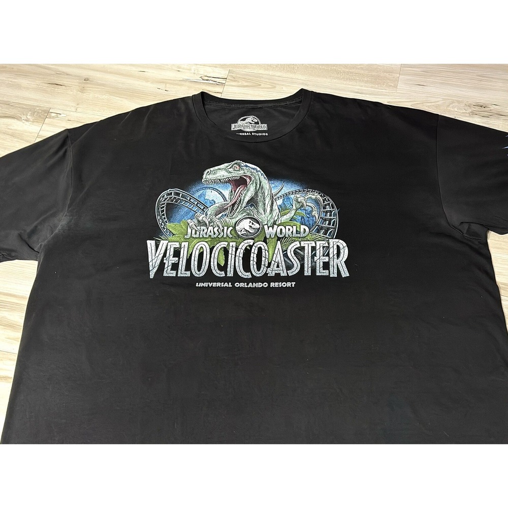 Universal Studios Orlando Resort Jurassic World Velocicoaster Shirt Size 3XL - Picture 3 of 7